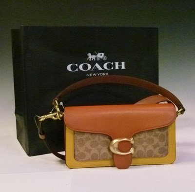 Lot 307 - Coach - Lady's leather 'Tabby' handbag