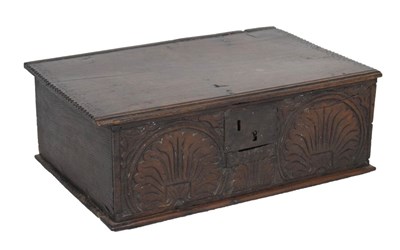 Lot 600 - 18th Century oak Bible box