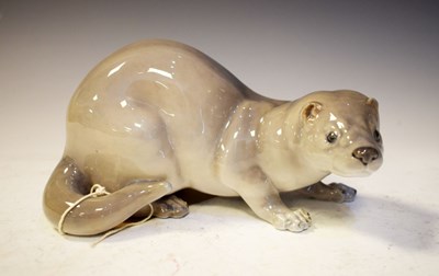 Lot 406 - Royal Copenhagen otter