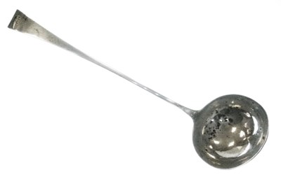 Lot 153 - George III silver ladle