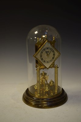 Lot 505 - Hermle - brass torsion or anniversary clock
