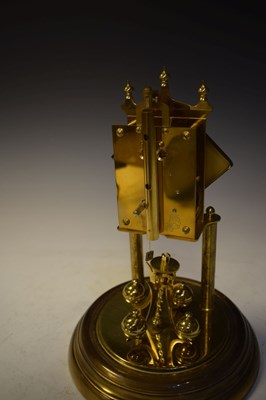 Lot 505 - Hermle - brass torsion or anniversary clock