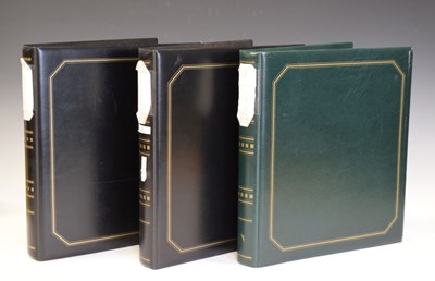 Lot 325 - Stamp collection in three albums