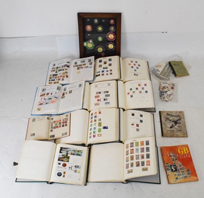 Lot 328 - Quantity of World stamps in eight albums
