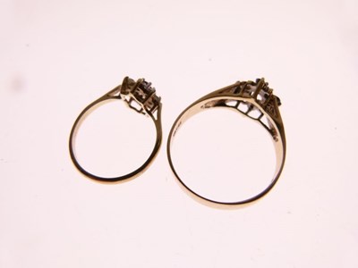 Lot 46 - Seven various gem-set dress rings