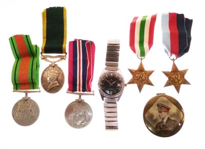 Lot 343 - Second `World War Medals, etc.