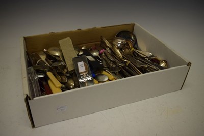 Lot 756 - Quantity of silver plated cutlery