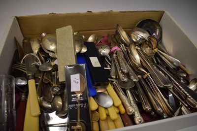 Lot 756 - Quantity of silver plated cutlery
