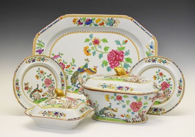 Lot 377 - Extensive early 19th Century Spode dinner service