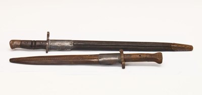 Lot 476 - Pattern 1888 Mk I and Pattern 1913 bayonets