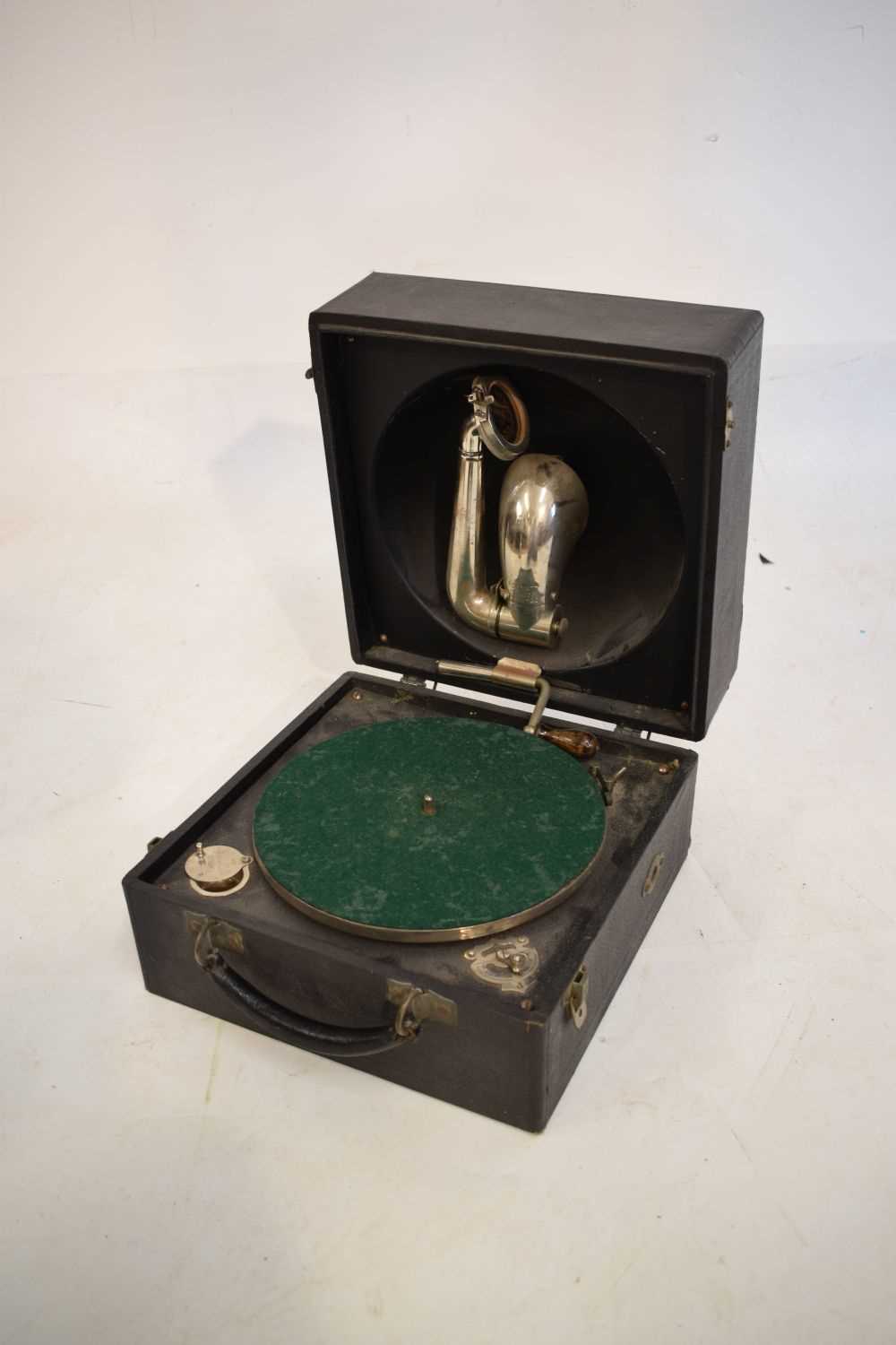 Lot 760 - Decca wind-up gramophone