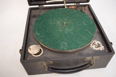 Lot 760 - Decca wind-up gramophone