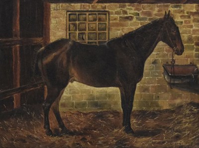 Lot 575 - Oil on canvas - Spinner 1876