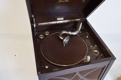 Lot 763 - His Master Voice wind-up gramophone