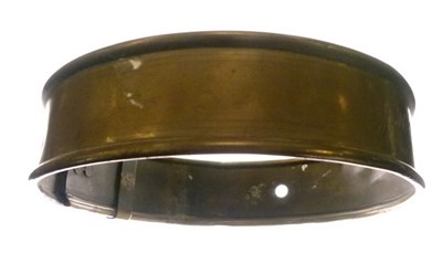 Lot 236 - Large Victorian brass dog collar