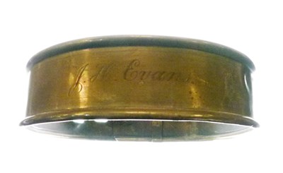 Lot 236 - Large Victorian brass dog collar