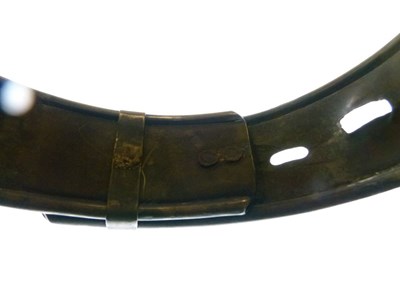 Lot 236 - Large Victorian brass dog collar