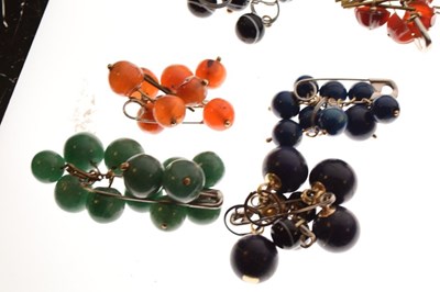 Lot 73 - Quantity of hardstone and other beads