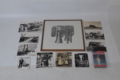 Lot 343 - Quantity of photographs relating to 'Blue Streak'