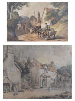 Lot 585 - Two early 19th Century watercolours