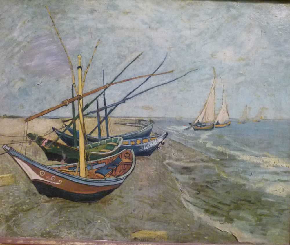 Lot 765 - After Vincent van Gogh - textured print