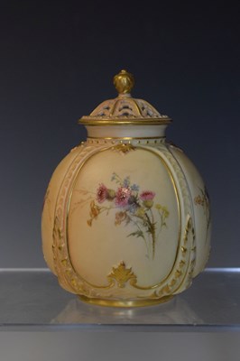 Lot 503 - Royal Worcester shape 1809 pot pourri