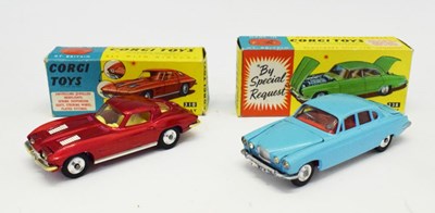 Lot 505 - Corgi Toys - Two boxed diecast model vehicles