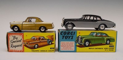 Lot 510 - Corgi Toys - Two boxed diecast model vehicles