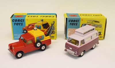 Lot 513 - Corgi Toys - Two boxed diecast model vehicles