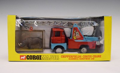 Lot 526 - Corgi Major - Boxed 1144 'Chipperfields Circus Crane