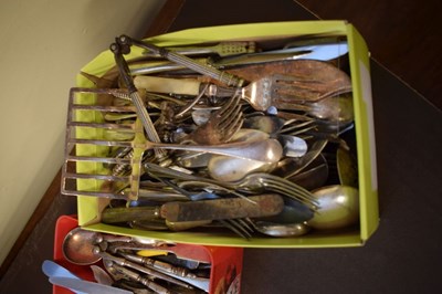 Lot 769 - Quantity of plated cutlery etc