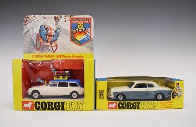 Lot 516 - Corgi Toys - Two boxed diecast model vehicles