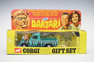 Lot 499 - Corgi Toys - Boxed Gift Set 7 'Daktari'