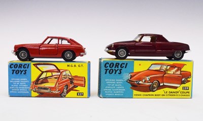 Lot 514 - Corgi Toys - Two boxed diecast model vehicles