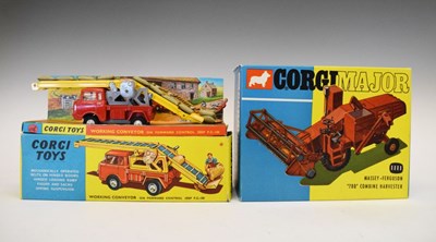 Lot 518 - Corgi Major / Corgi Toys - Two boxed diecast model vehicles