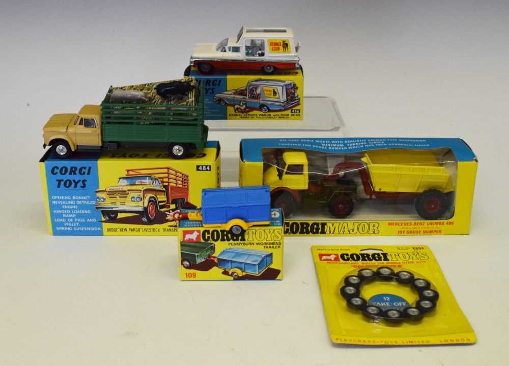 Lot 508 Toys Four diecast model vehicles