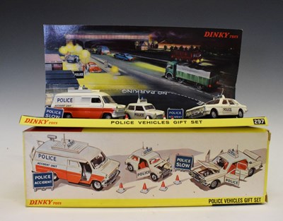 Lot 534 - Dinky Toys - Boxed diecast model set 297 'Police Vehicles Gift Set'