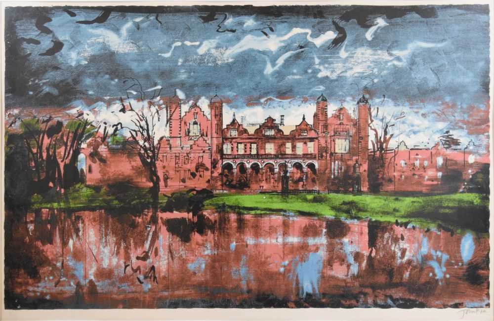 Lot 485 - John Piper - Screenprint - Capesthorne Hall