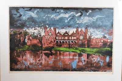 Lot 485 - John Piper - Screenprint - Capesthorne Hall