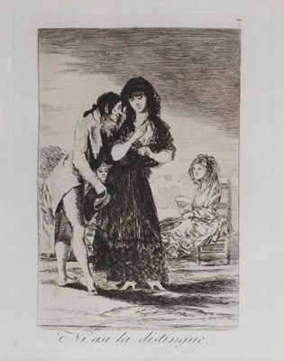 Lot 543 - Francisco De Goya (Spanish, 1746-1828) - Etching, aquatint and drypoint