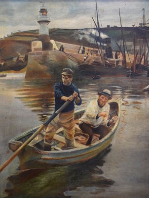 Lot 401 - After Harold Harvey - Newlyn