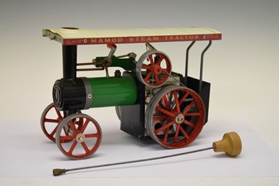 Lot 410 - Mamod TE1A live steam tractor