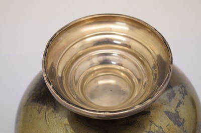 Lot 237 - Edwardian silver presentation rose bowl