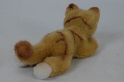 Lot 406 - Quantity of mainly golden mohair teddy bears and Steiff kitten