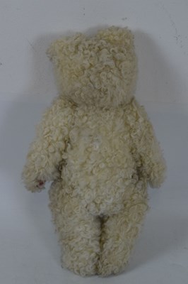 Lot 406 - Quantity of mainly golden mohair teddy bears and Steiff kitten