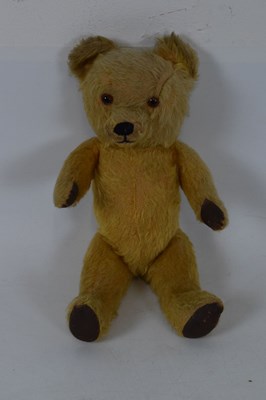 Lot 406 - Quantity of mainly golden mohair teddy bears and Steiff kitten