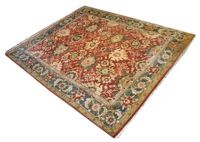 Lot 512 - Persian hand-knotted woollen rug, 297cm x 235cm