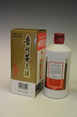 Lot 451 - Two 500ml bottles of Kweichow Moutai, 2018