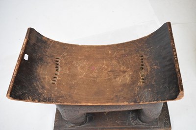 Lot 251 - Fante (Ghana) leopard stool