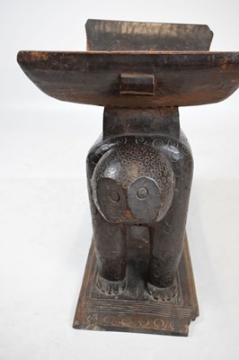 Lot 251 - Fante (Ghana) leopard stool